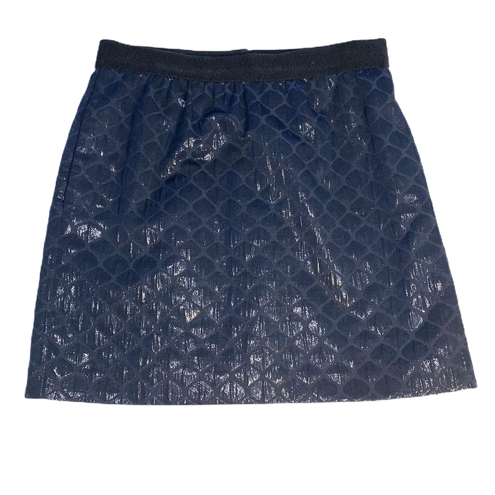 LOFT Shiny Diamond Patterned Pencil Skirt